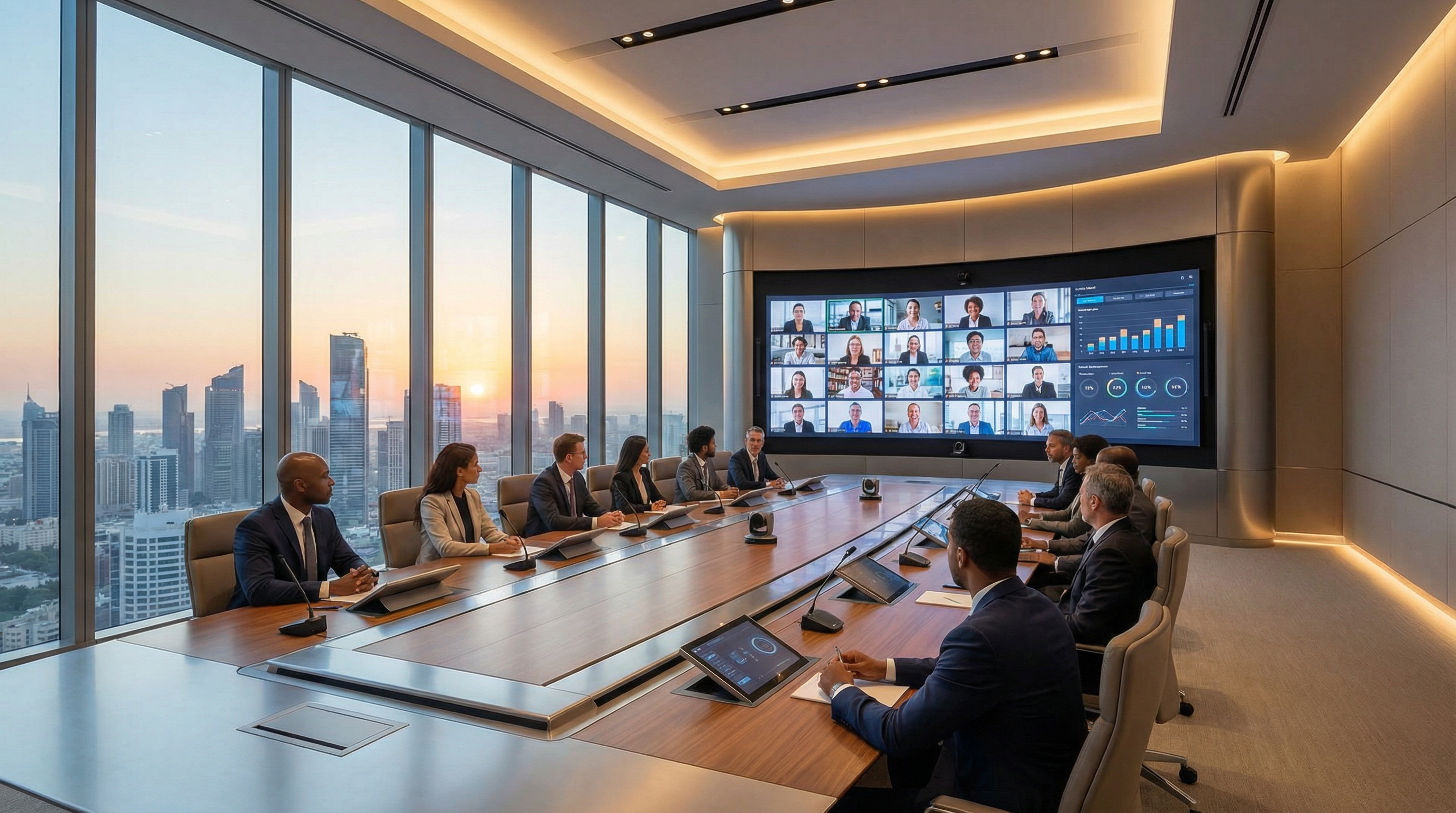 跨國企業總部 Boardroom